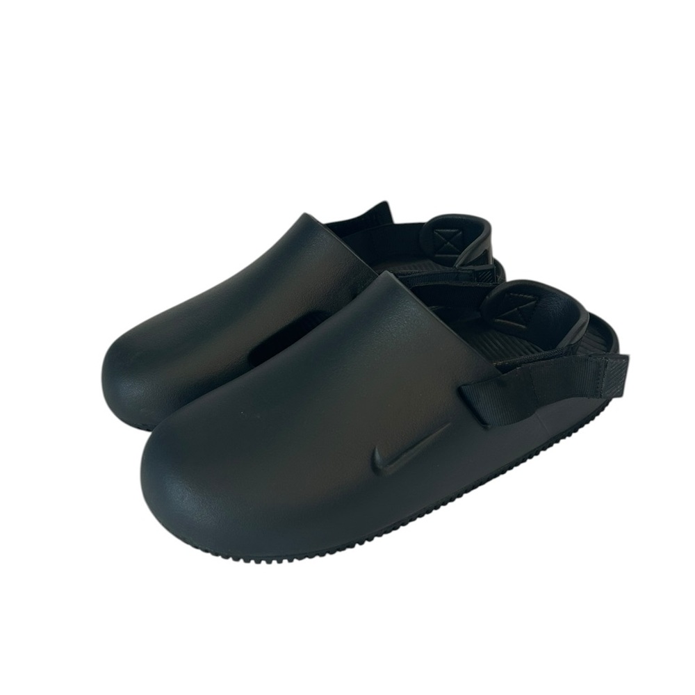 Nike Black Slip-On Clogs Backstrap Sandals Water Shoes Men’s 10 Lightweight